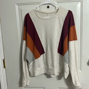 arizona white maroon and orange sweater